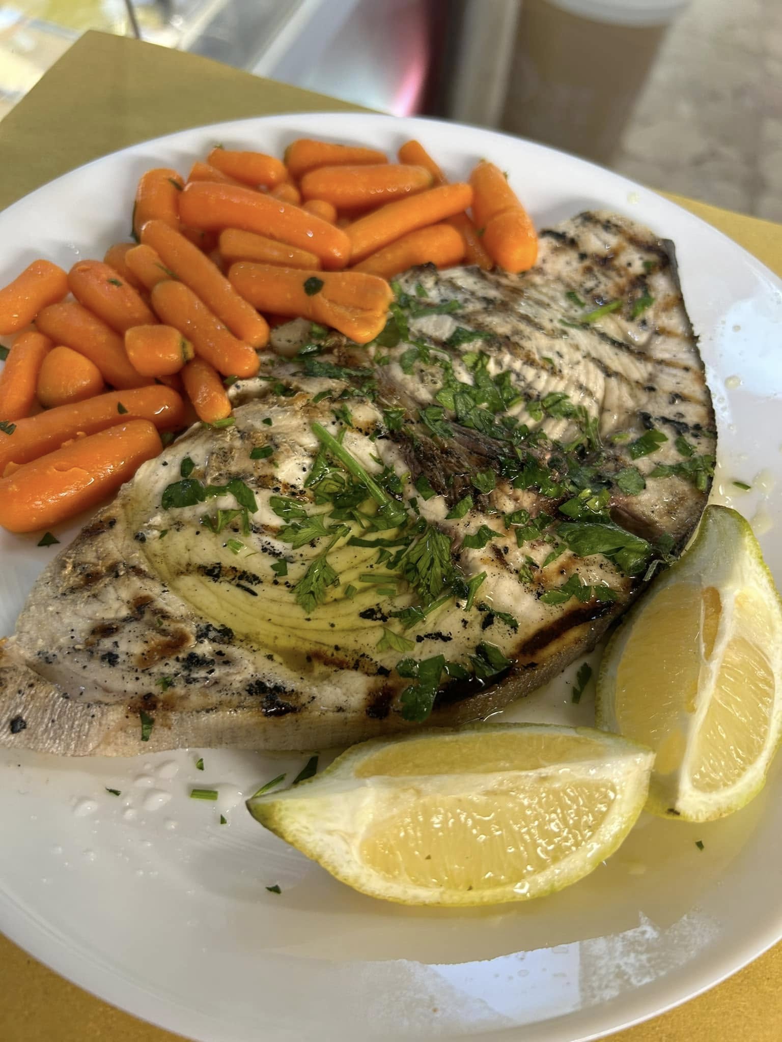 Pesce spada alla griglia